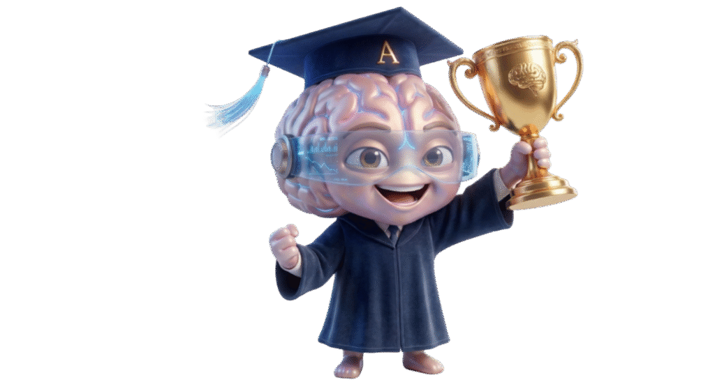 Mascotte Aida Ngom avec trophée